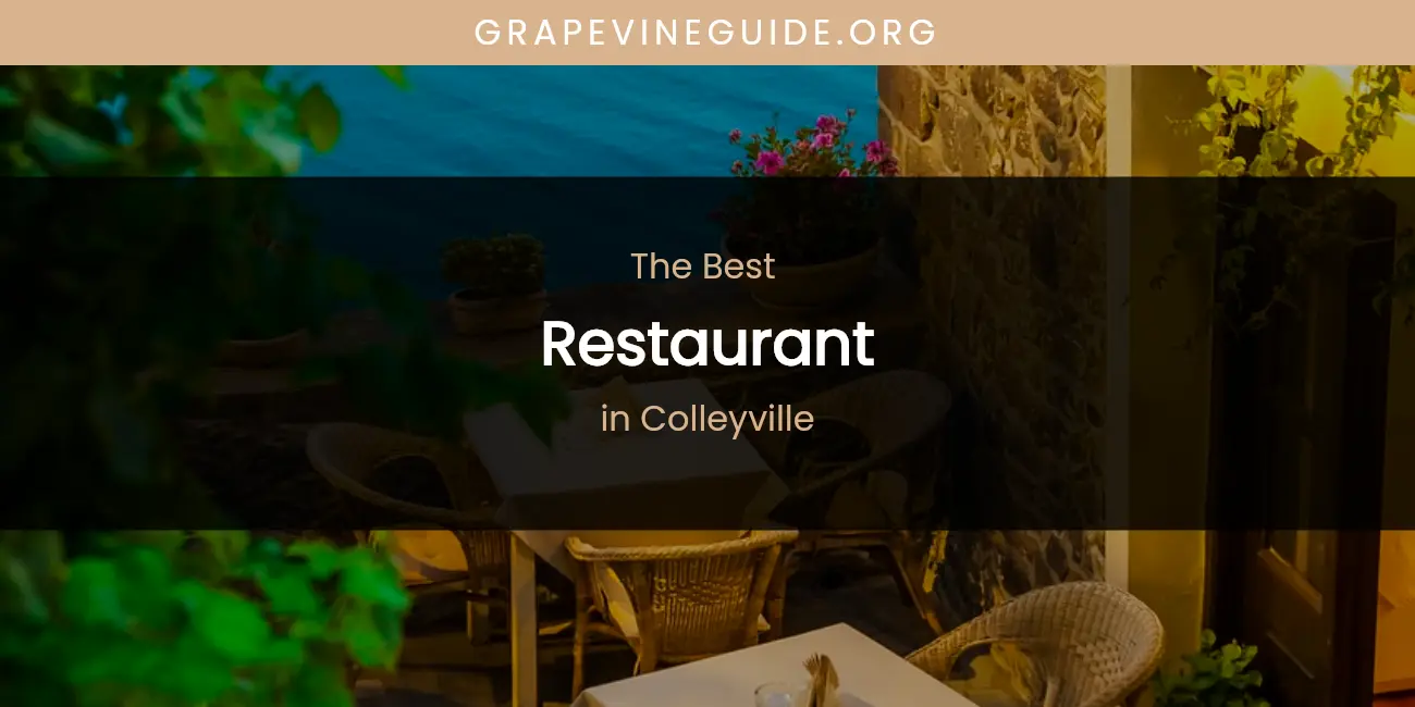 The Absolute Best Restaurant in Colleyville featured